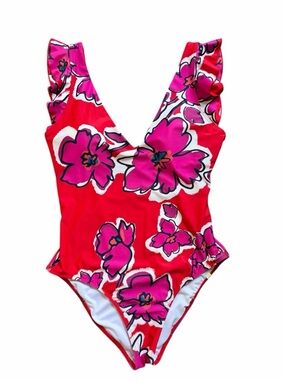 Summersalt The Ruffle Backflip Swimsuit Floral
